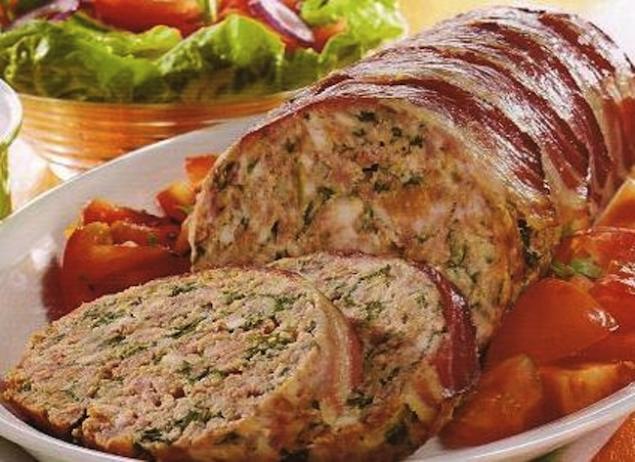 MEATLOAF WITH BACON
