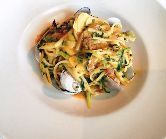 PASTA WITH CLAMS